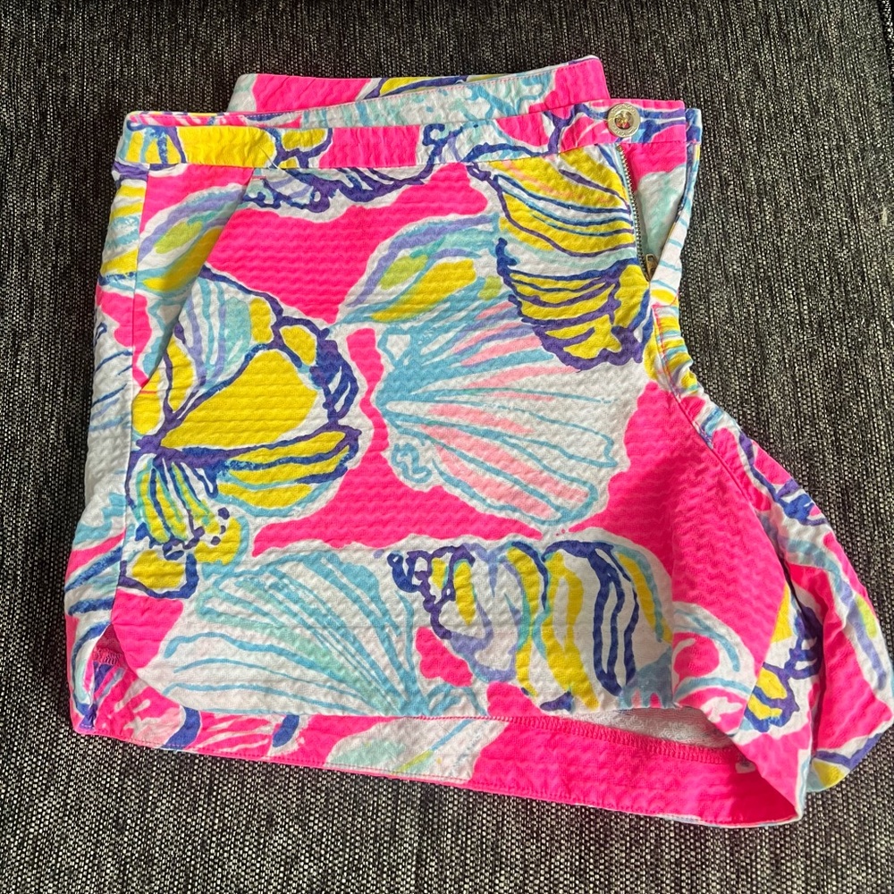 Lilly Pulitzer Addie Short Style 23582 100% Cotton Size 16